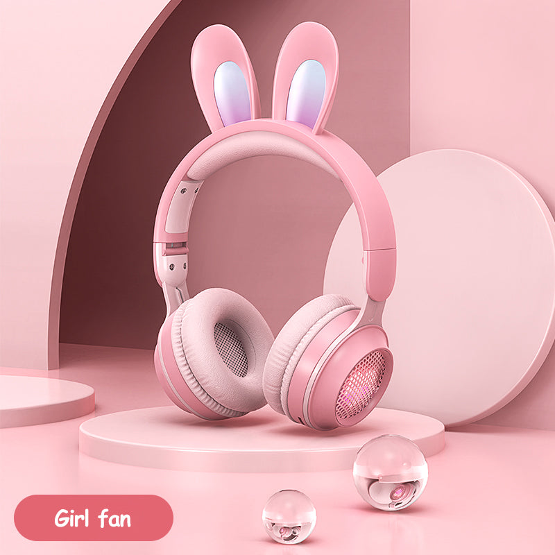 Wireless rabbit ear sensory headphones for kids 