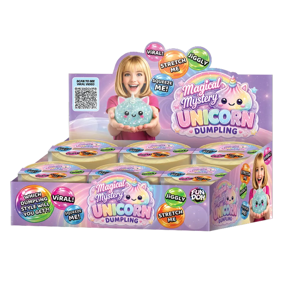 Fun Doh unicorn mystery dumpling squishy toy for kids – view 7
