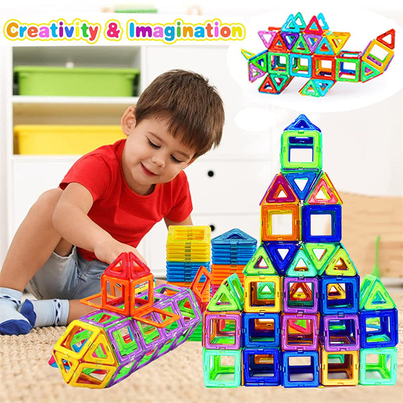 STEM Magnetic Tiles Set for Kids