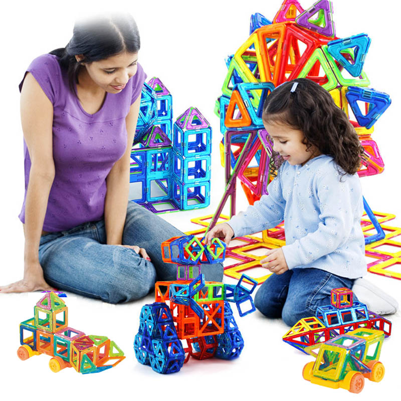 STEM Magnetic Tiles Set for Kids