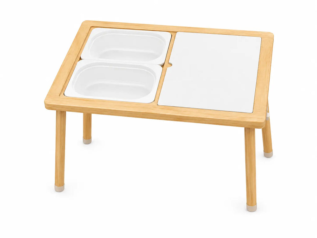Multi-Activity Sensory Table with Storage Bins & Paper Roll Holder – view 2