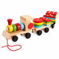Wooden Train Sorting Toy for Kids | Color & Shape Learning Toy