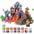 Magnetic-colorful building block set 