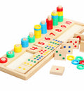 Wooden educational counting toy